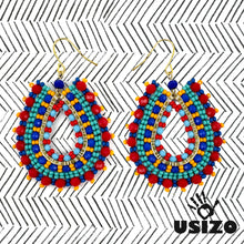 Load image into Gallery viewer, Zola Tear Drop Earrings Medium