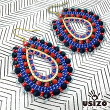 Load image into Gallery viewer, Zola Tear Drop Earrings Medium