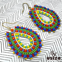 Load image into Gallery viewer, Zola Tear Drop Earrings Medium