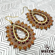 Load image into Gallery viewer, Zola Tear Drop Earrings Medium