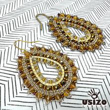 Load image into Gallery viewer, Zola Tear Drop Earrings Medium