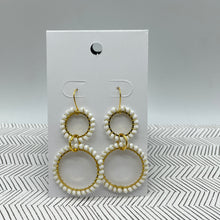 Load image into Gallery viewer, Eco 2 Ring Link Earrings