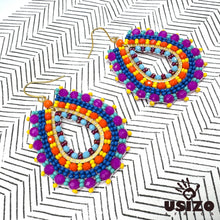 Load image into Gallery viewer, Zola Tear Drop Earrings Medium