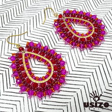 Load image into Gallery viewer, Zola Tear Drop Earrings Medium