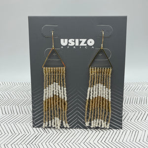 Chevron Tassel Earrings