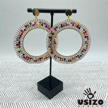 Load image into Gallery viewer, Halo Earrings Medium