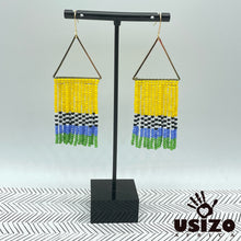 Load image into Gallery viewer, Wide Tassel Earrings