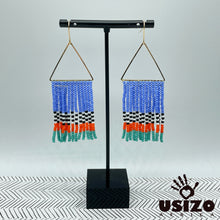 Load image into Gallery viewer, Wide Tassel Earrings