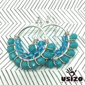 Boho 2.5cm Half Circle Earrings