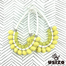 Load image into Gallery viewer, Drop Earrings Half Beaded