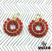 Load image into Gallery viewer, Baby O Circle Earrings