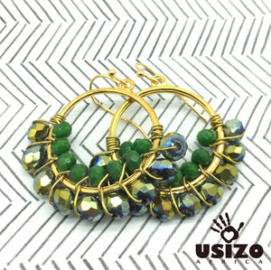 Boho 2.5cm Half Circle Earrings