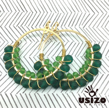Load image into Gallery viewer, Boho 3.5cm Half Circle Earrings