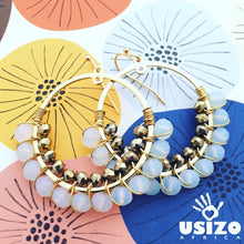Load image into Gallery viewer, Boho 3.5cm Half Circle Earrings