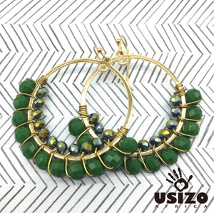 Boho 3.5cm Half Circle Earrings