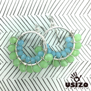 Boho 2.5cm Half Circle Earrings