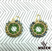 Load image into Gallery viewer, Baby O Circle Earrings