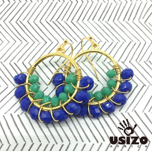 Boho 2.5cm Half Circle Earrings