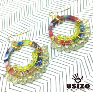 Multi-Colour Acrylic Hoops