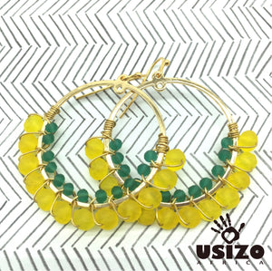 Boho 3.5cm Half Circle Earrings