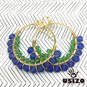 Boho 3.5cm Half Circle Earrings