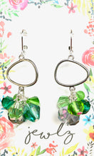 Load image into Gallery viewer, Jewlz Organic Green Earrings