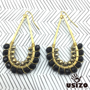 Earrings Elongated Drop