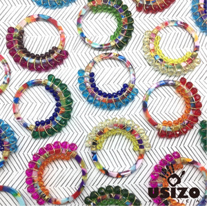 Multi-Colour Acrylic Hoops