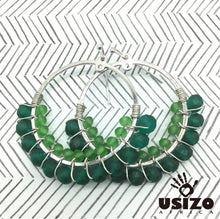 Load image into Gallery viewer, Boho 3.5cm Half Circle Earrings