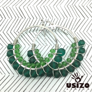 Boho 3.5cm Half Circle Earrings