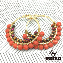 Load image into Gallery viewer, Boho 3.5cm Half Circle Earrings