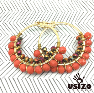 Boho 3.5cm Half Circle Earrings