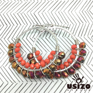 Boho 3.5cm Half Circle Earrings
