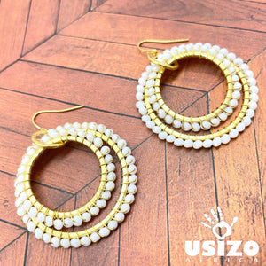 Lite Double Ring Earrings