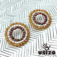 Load image into Gallery viewer, iLanga Circle Studs