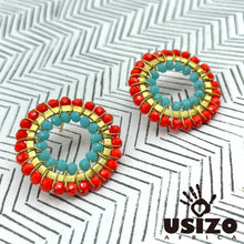 Load image into Gallery viewer, iLanga Circle Studs