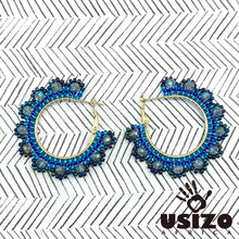 Load image into Gallery viewer, iThemba Hoop Earrings