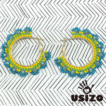 Load image into Gallery viewer, iThemba Hoop Earrings