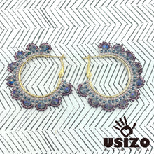 Load image into Gallery viewer, iThemba Hoop Earrings