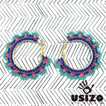 Load image into Gallery viewer, iThemba Hoop Earrings