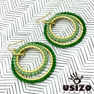 Lite Double Ring Earrings